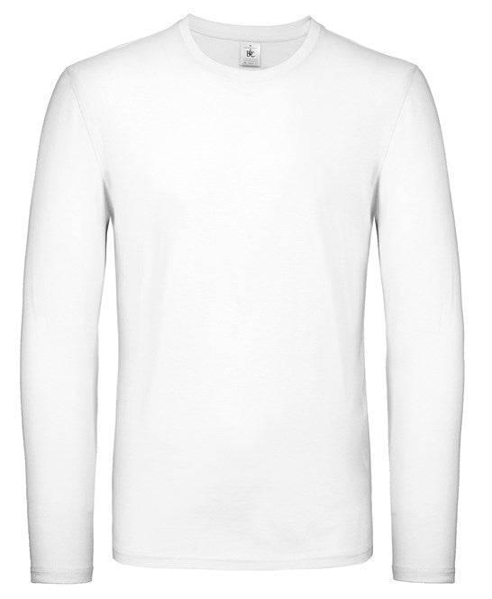 Custom Printed Long Sleeve T-Shirt – B&C #E150 LSL 100% Cotton