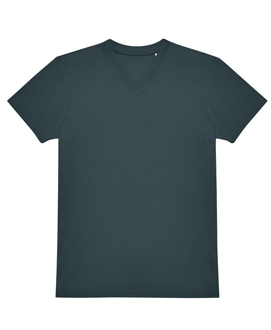 Custom Printed V-Neck T-Shirt – B&C #E150 V 100% Cotton