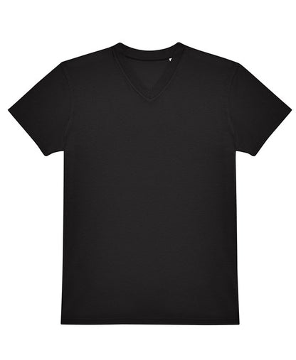 Custom Printed V-Neck T-Shirt – B&C #E150 V 100% Cotton