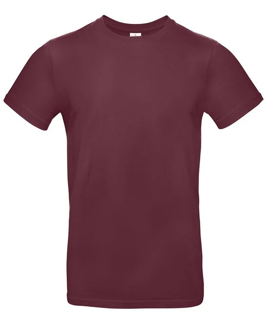 Custom Printed T-Shirt – B&C #E190 100% Cotton (40 Colours)