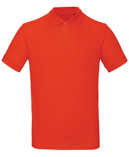Custom Printed Organic Polo Shirt – B&C Inspire Men's