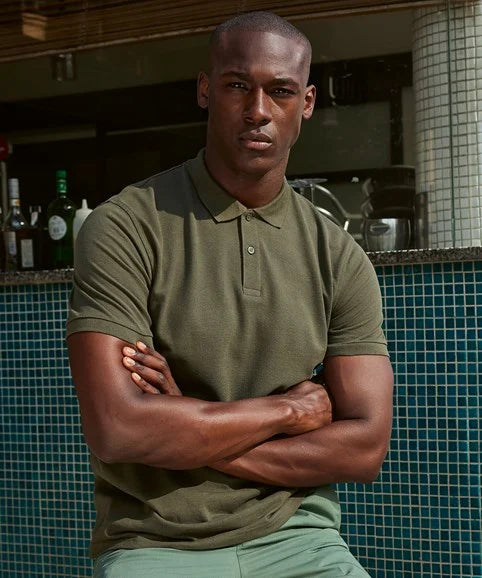 Custom Printed Organic Polo Shirt – B&C Inspire Men's