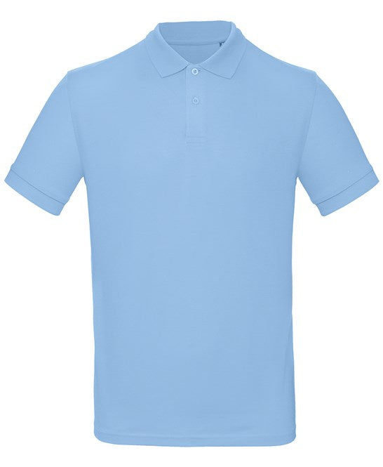 Custom Printed Organic Polo Shirt – B&C Inspire Men's