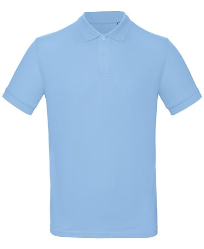 Custom Printed Organic Polo Shirt – B&C Inspire Men's