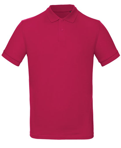 Custom Printed Organic Polo Shirt – B&C Inspire Men's