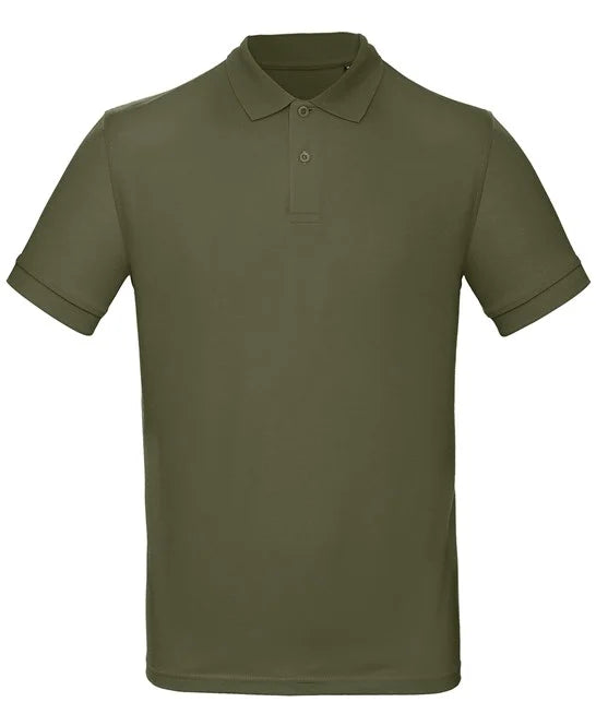 Custom Printed Organic Polo Shirt – B&C Inspire Men's