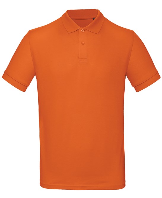 Custom Printed Organic Polo Shirt – B&C Inspire Men's