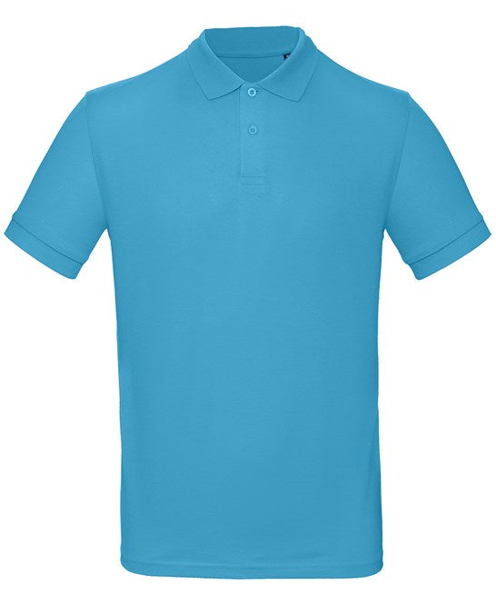 Custom Printed Organic Polo Shirt – B&C Inspire Men's