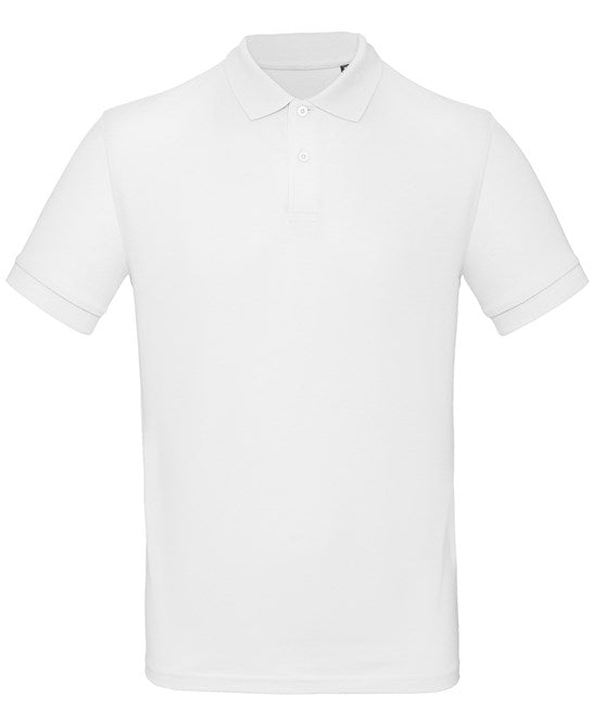 Custom Printed Organic Polo Shirt – B&C Inspire Men's