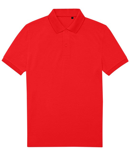 Custom Printed Eco Polo Shirt – B&C My Eco Polo 65/35 Recycled