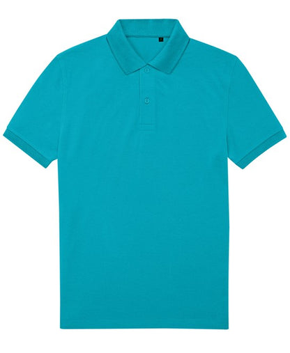 Custom Printed Eco Polo Shirt – B&C My Eco Polo 65/35 Recycled