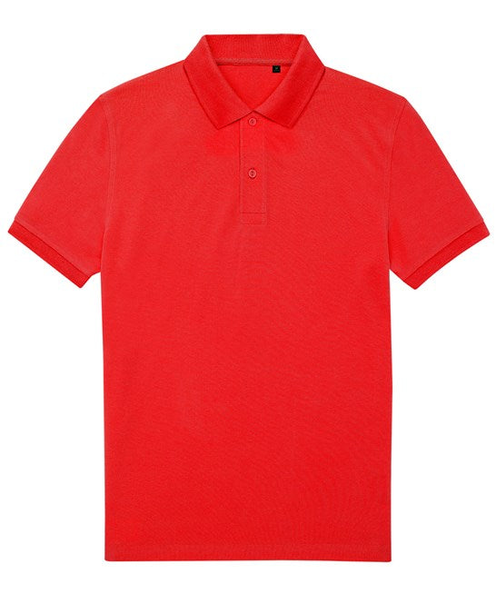 Custom Printed Eco Polo Shirt – B&C My Eco Polo 65/35 Recycled