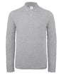Custom Printed Long Sleeve Polo Shirt – B&C ID.001 LSL
