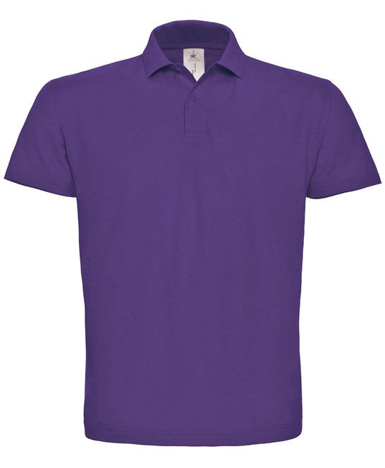 Custom Printed Polo Shirt – B&C ID.001 Pique Cotton
