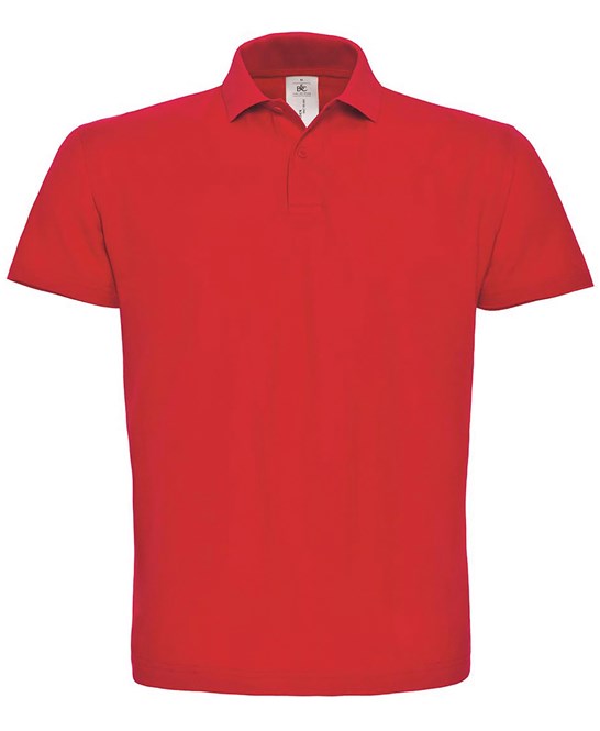Custom Printed Polo Shirt – B&C ID.001 Pique Cotton