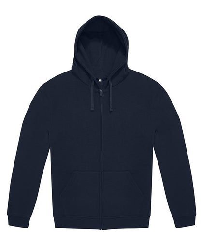 Custom Printed Zip Hoodie – B&C ID.334 Cotton-Faced