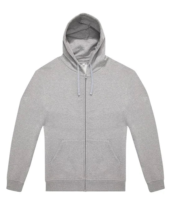 Custom Printed Zip Hoodie – B&C ID.334 Cotton-Faced