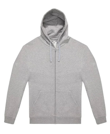 Custom Printed Zip Hoodie – B&C ID.334 Cotton-Faced