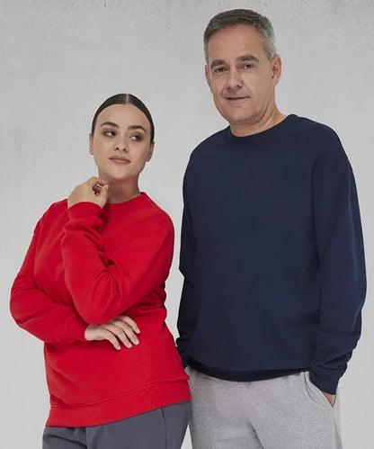 Custom Printed Sweatshirt – B&C ID.222 Crew Recycled Cotton-Blend
