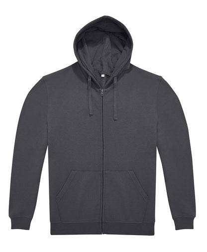 Custom Printed Zip Hoodie – B&C ID.224 Recycled Cotton-Blend