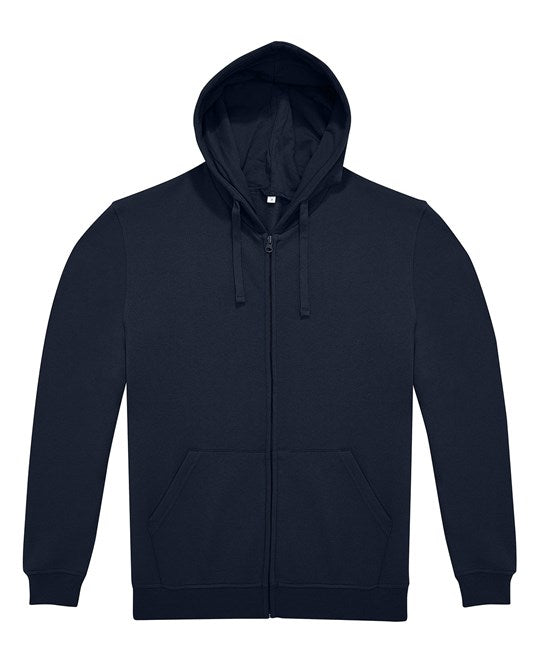 Custom Printed Zip Hoodie – B&C ID.224 Recycled Cotton-Blend