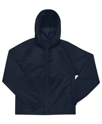 Custom Printed Lined Windbreaker – B&C Reset Recycled Jacket