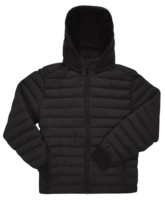 Custom Printed Puffer Jacket – B&C Reset Recycled Padded