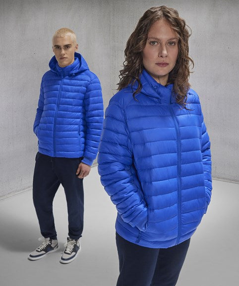 Custom Printed Puffer Jacket – B&C Reset Recycled Padded
