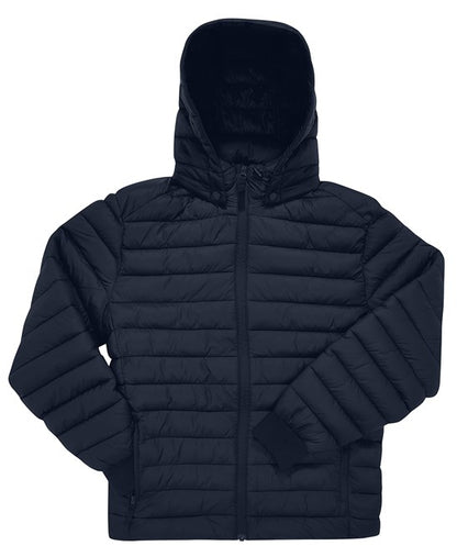 Custom Printed Puffer Jacket – B&C Reset Recycled Padded