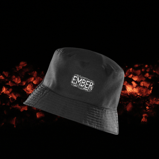 Ember Bucket Hat – Black