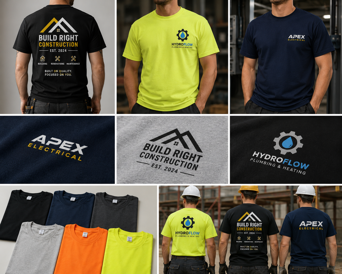 ISG Personalised - Workwear T shirt- 180gsm