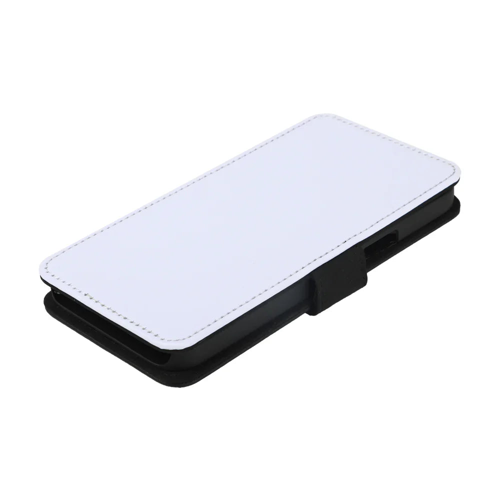 Samsung Galaxy Leather Flip Photo Case - Galaxy S23 / Black