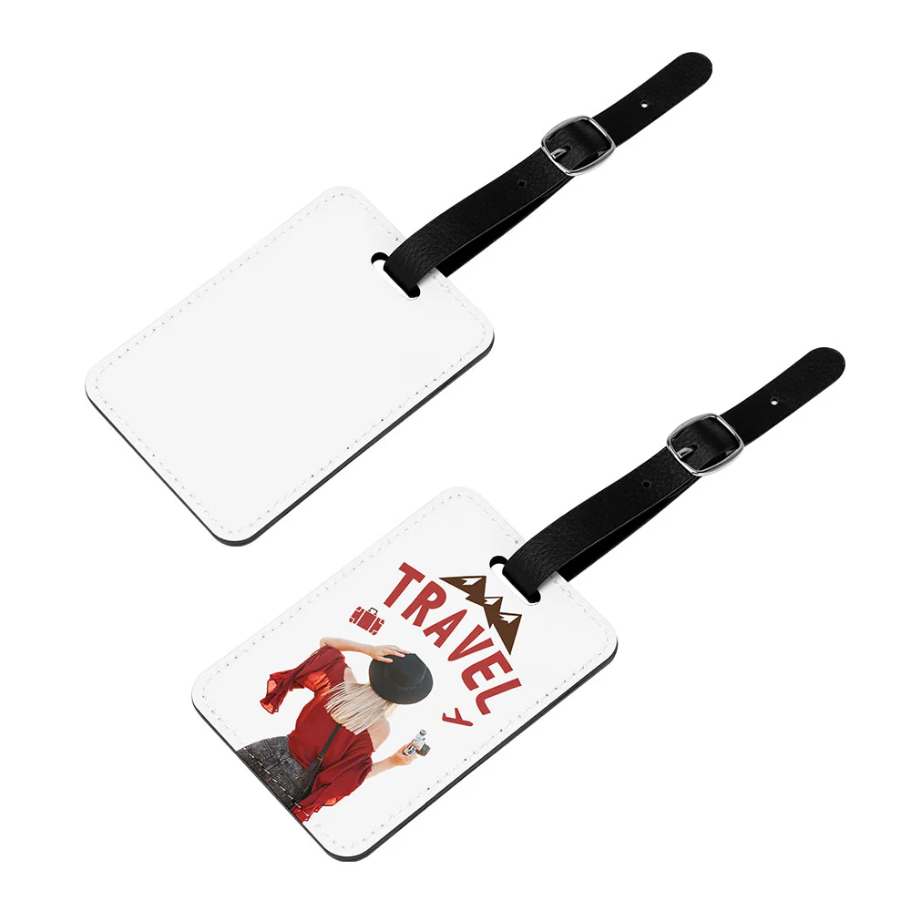 PU Leather Luggage Tag