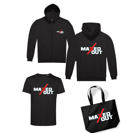 Maxed Out Merch Bundle - Black Edition