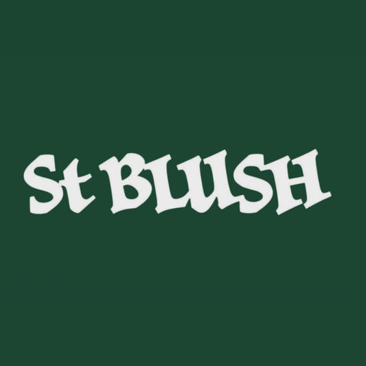 St Blush Black T-Shirt - Logo