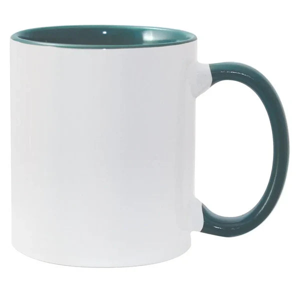 11oz Colour Inner & Handle Mug