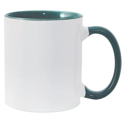 11oz Colour Inner & Handle Mug