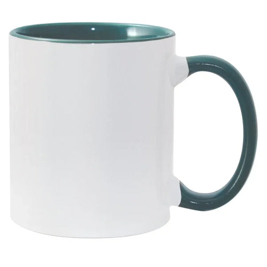 11oz Colour Inner & Handle Mug