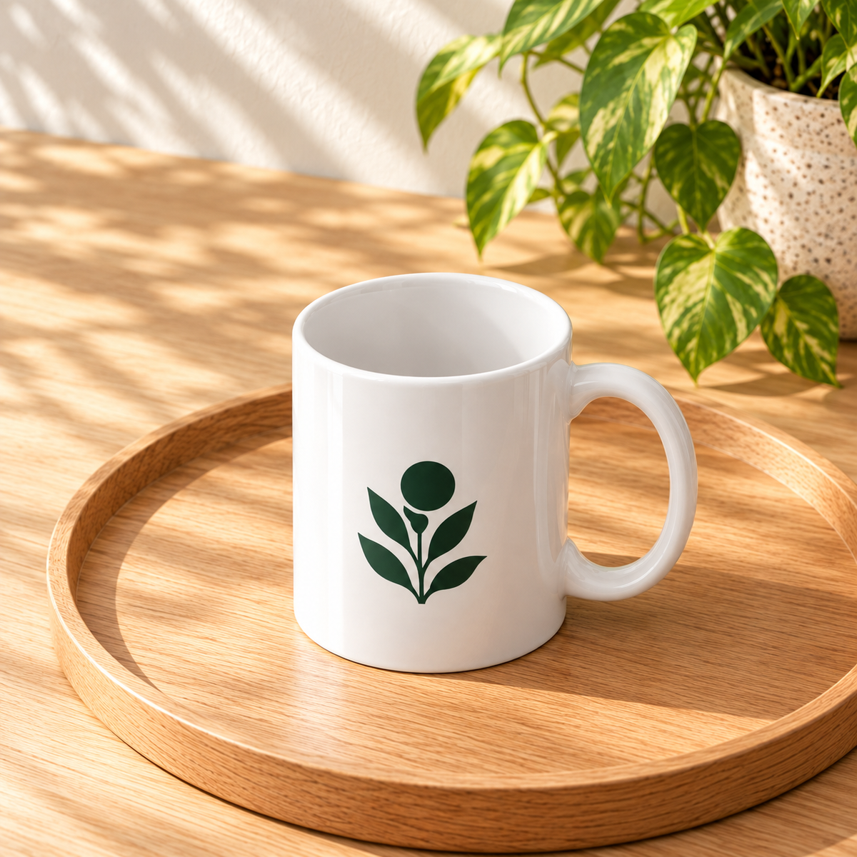 11oz White Mug