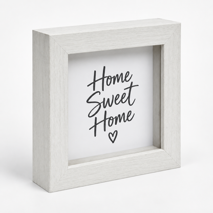 Nordic White Box Framed Photo Print