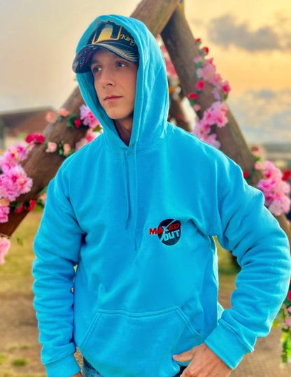 Maxed Out Logo Hoodie – Blue Edition
