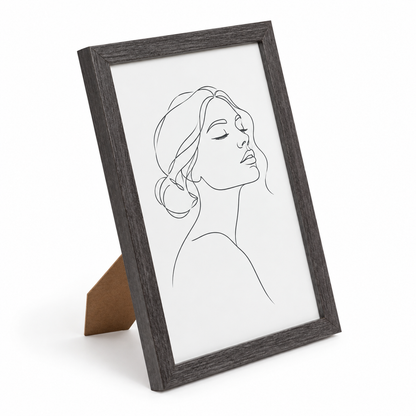 Westminster Grey Wood Framed Photo Print