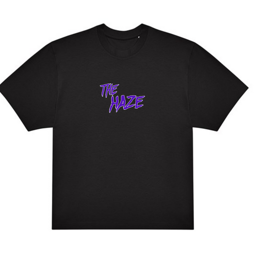 The Haze Mini Logo Oversized T-Shirt (BLACK EDITION)