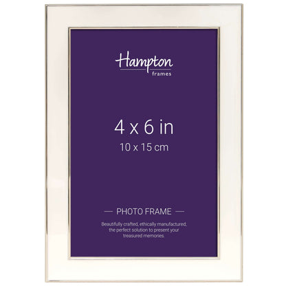 Stephanie Nickel & White Framed Photo Print