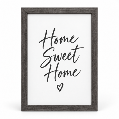 Westminster Grey Wood Framed Photo Print