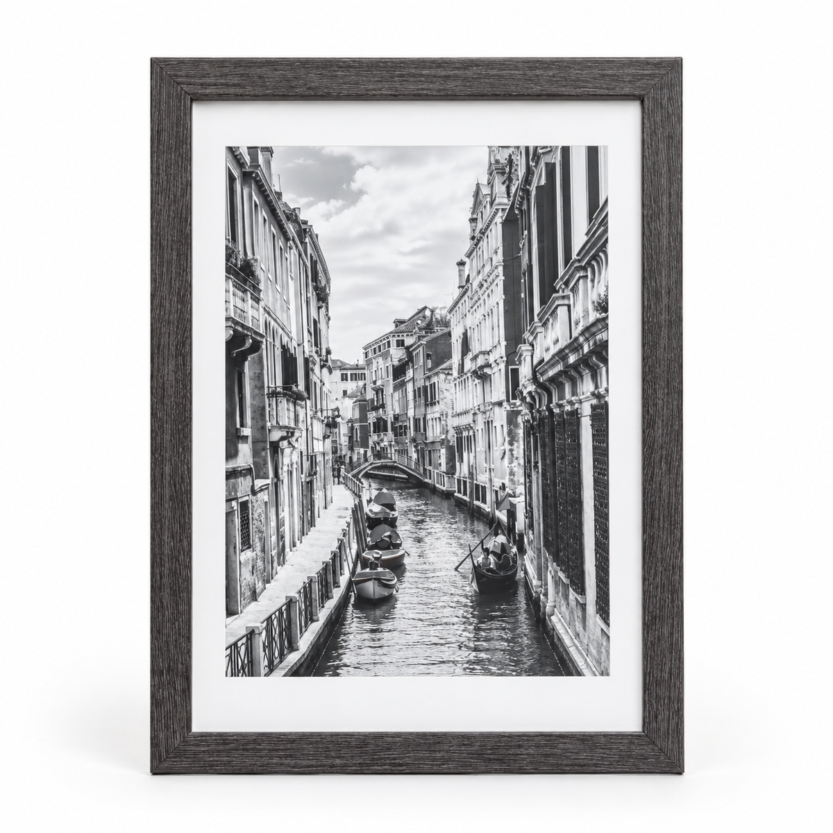 Westminster Grey Wood Framed Photo Print