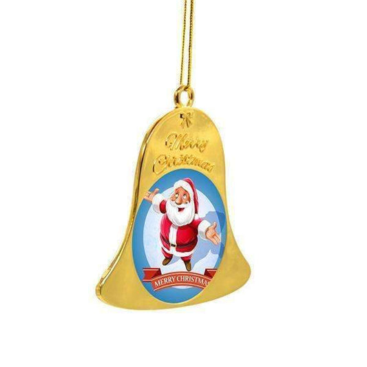 Metal Christmas Decoration - Gold / Bell