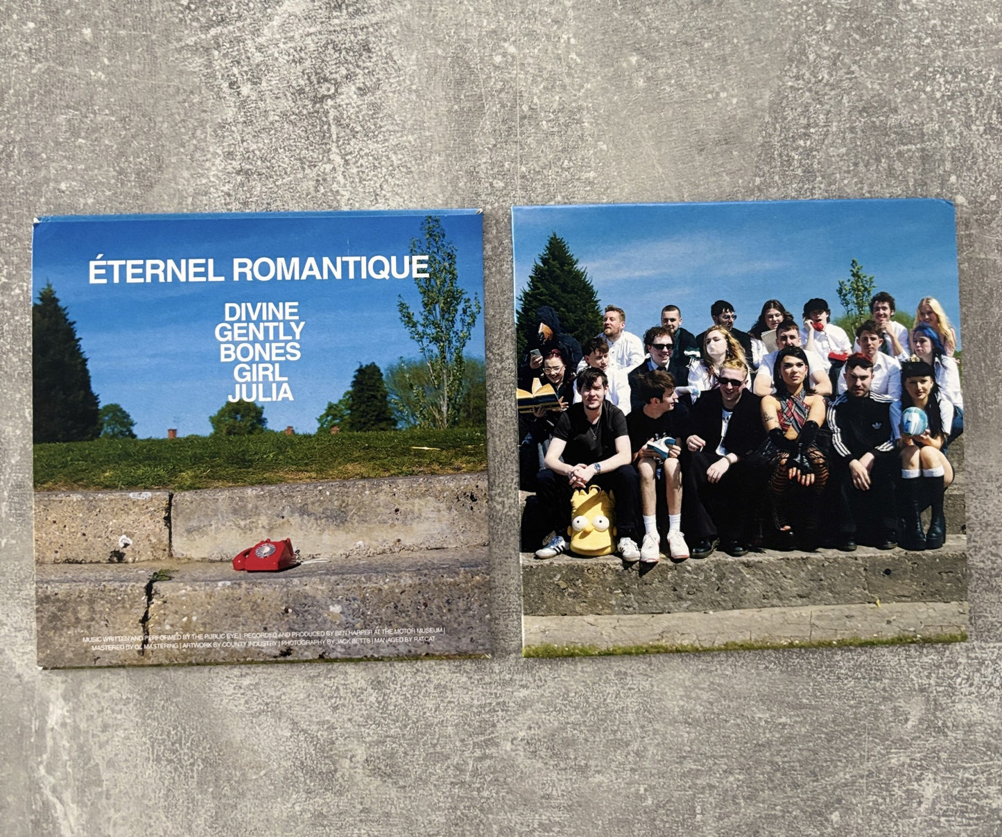 PUBLIC EYE – ÉTERNEL ROMANTIQUE (CD)